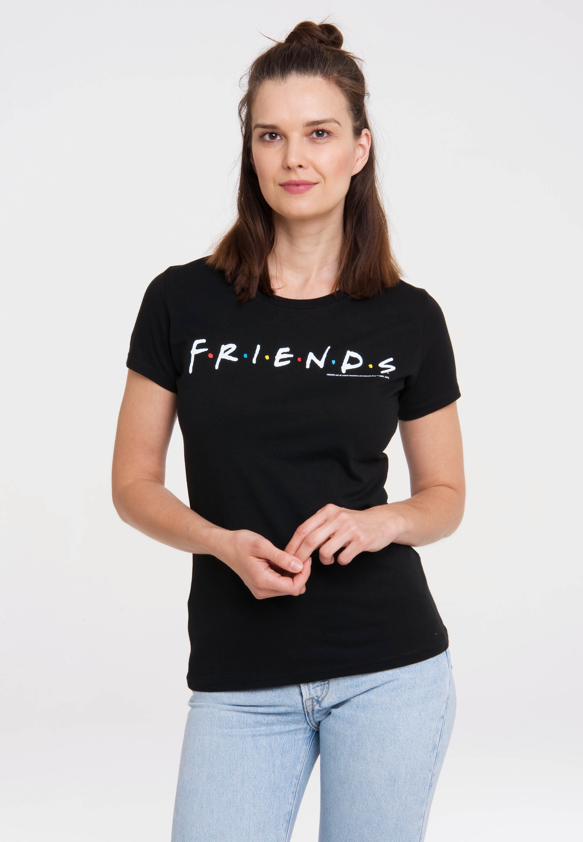kaufen »Friends Logo«, walking LOGOSHIRT lizenziertem Print mit - T-Shirt | I\'m