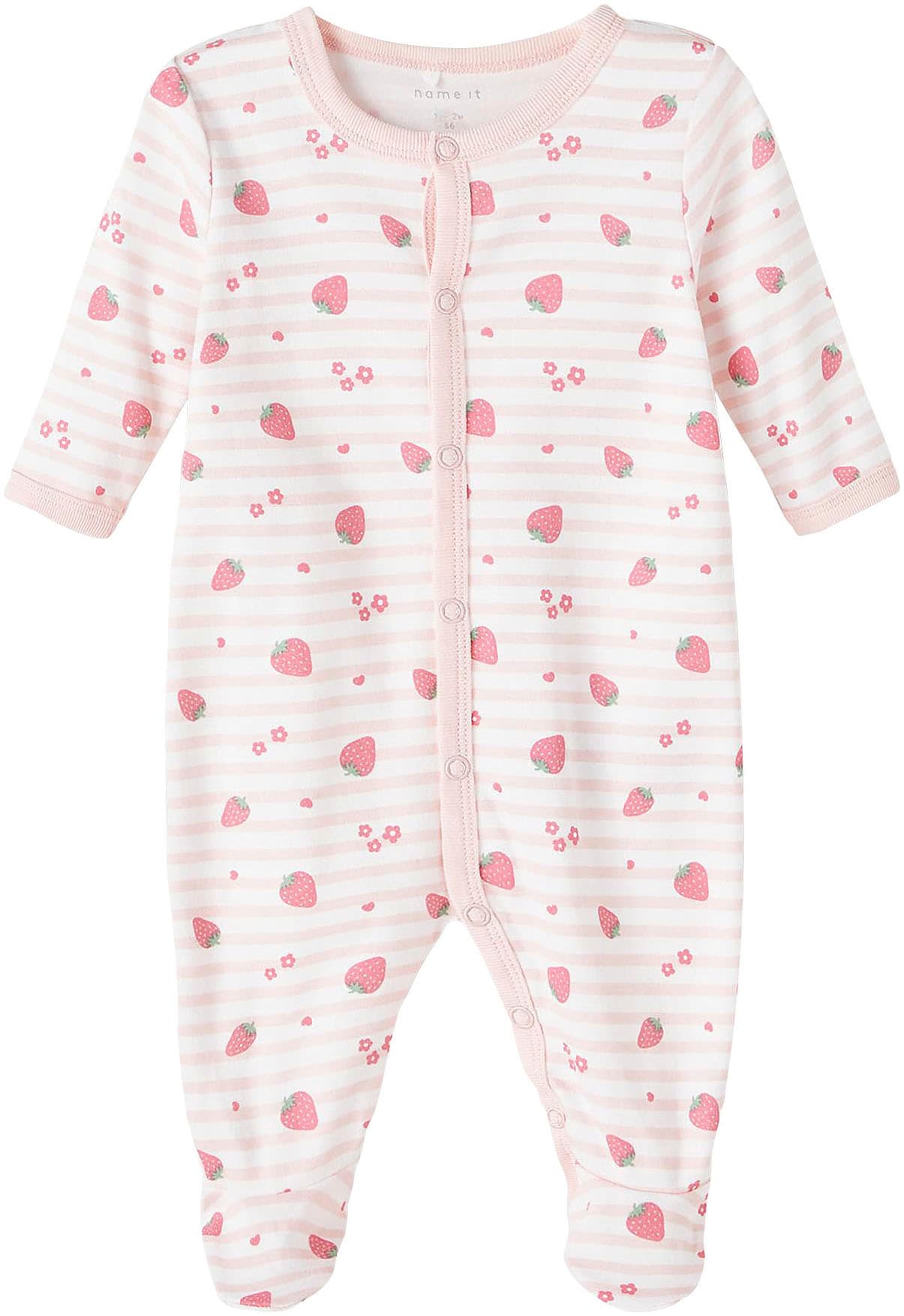 Name It Schlafoverall »NBFNIGHTSUIT 2P W/F shoppen NOOS«, Shop | STRAWBERRY (Packung, 2 tlg.) I\'m walking