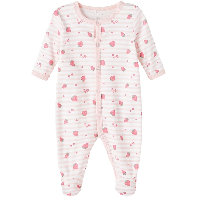 Name It Schlafoverall »NBFNIGHTSUIT 2P W/F STRAWBERRY NOOS«, (Packung, 2  tlg.) shoppen | I\'m walking Shop
