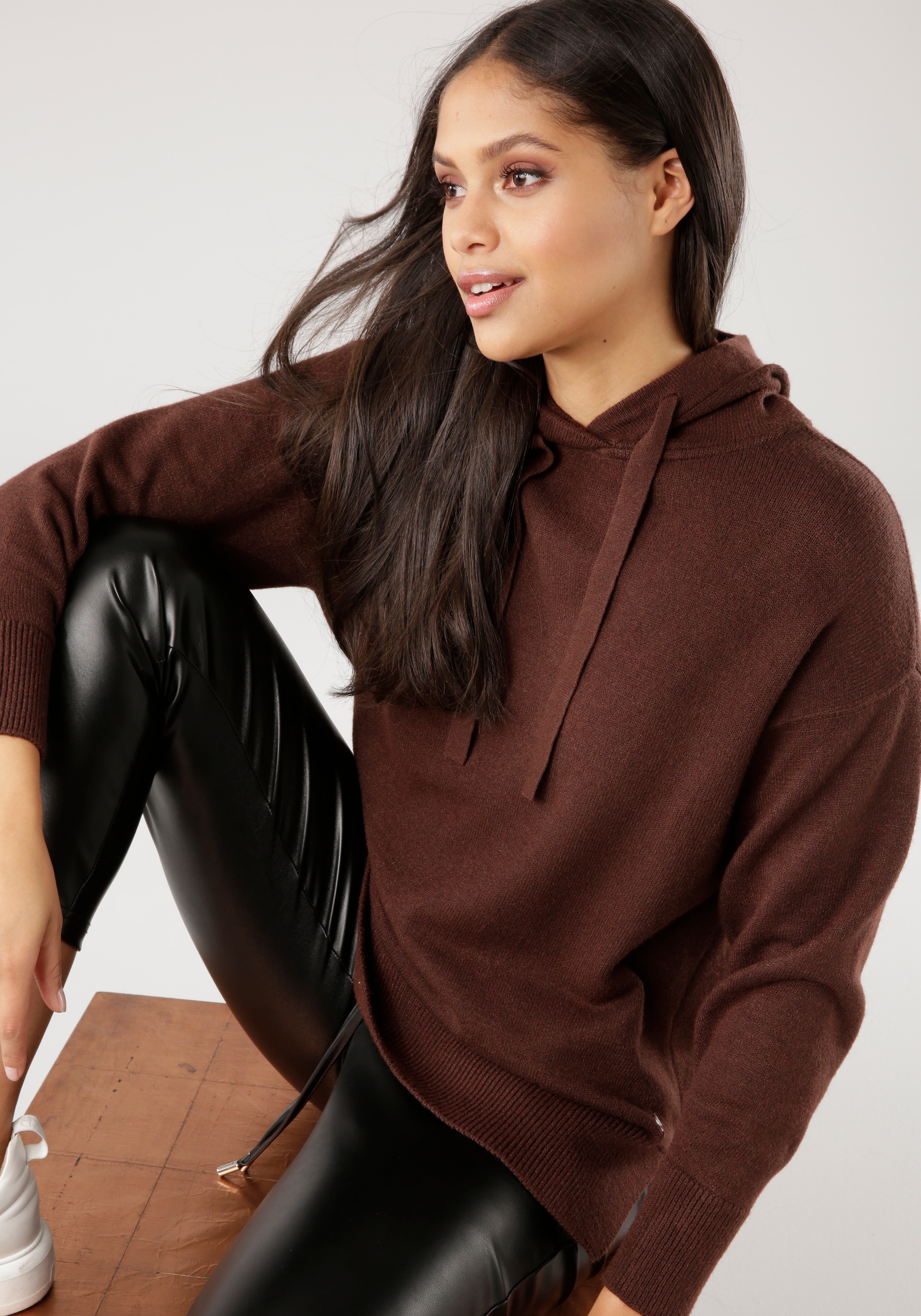 Tamaris Kapuzenpullover, im Oversized-Look kaufen