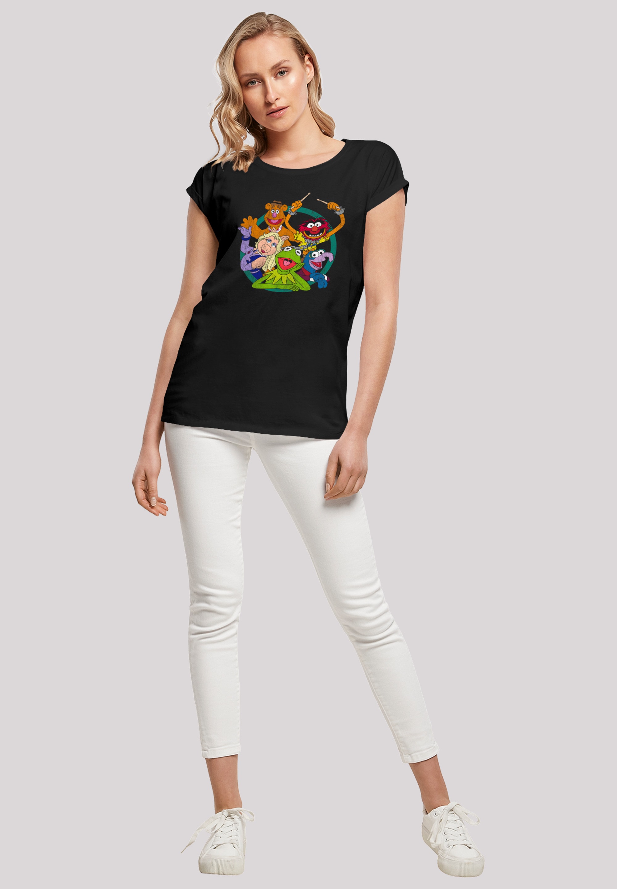 Die online F4NT4STIC »Disney T-Shirt Group Circle«, Muppets Print