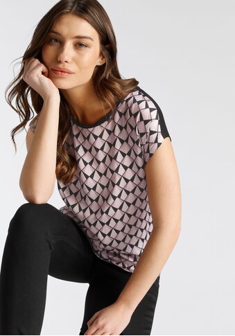 Tamaris Shirtbluse, mit trendigem Print kaufen