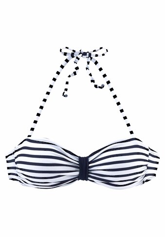 Venice Beach Bandeau-Bikini-Top »Summer«, mit kontrastfarbener Schlaufe kaufen