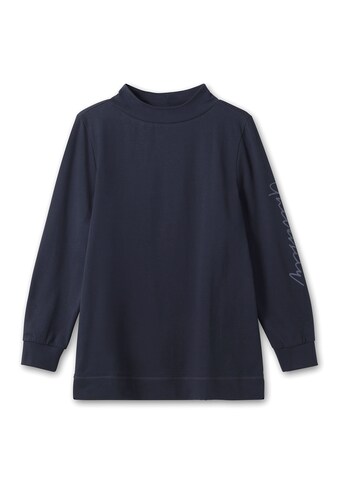 Sheego Sweatshirt »Sweatshirt«, mit Stehkragen und Wordingprint kaufen