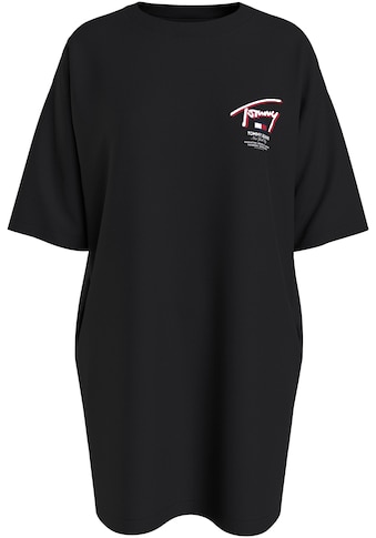 Shirtkleid »TJW STREET SIGNATURE TEE DRESS«, mit Tommy Jeans Flagge