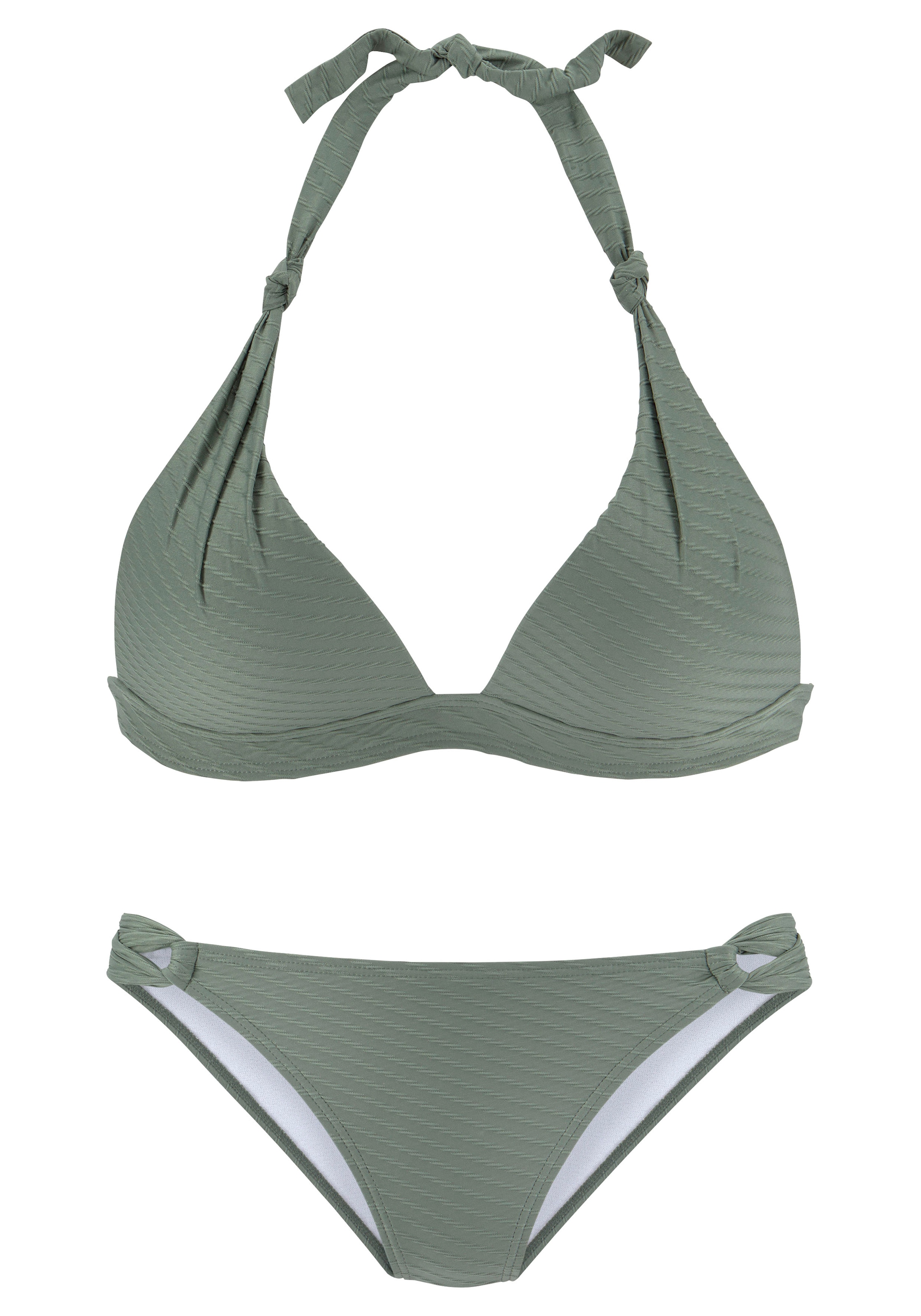 s.Oliver Triangel-Bikini, mit Zierknoten kaufen