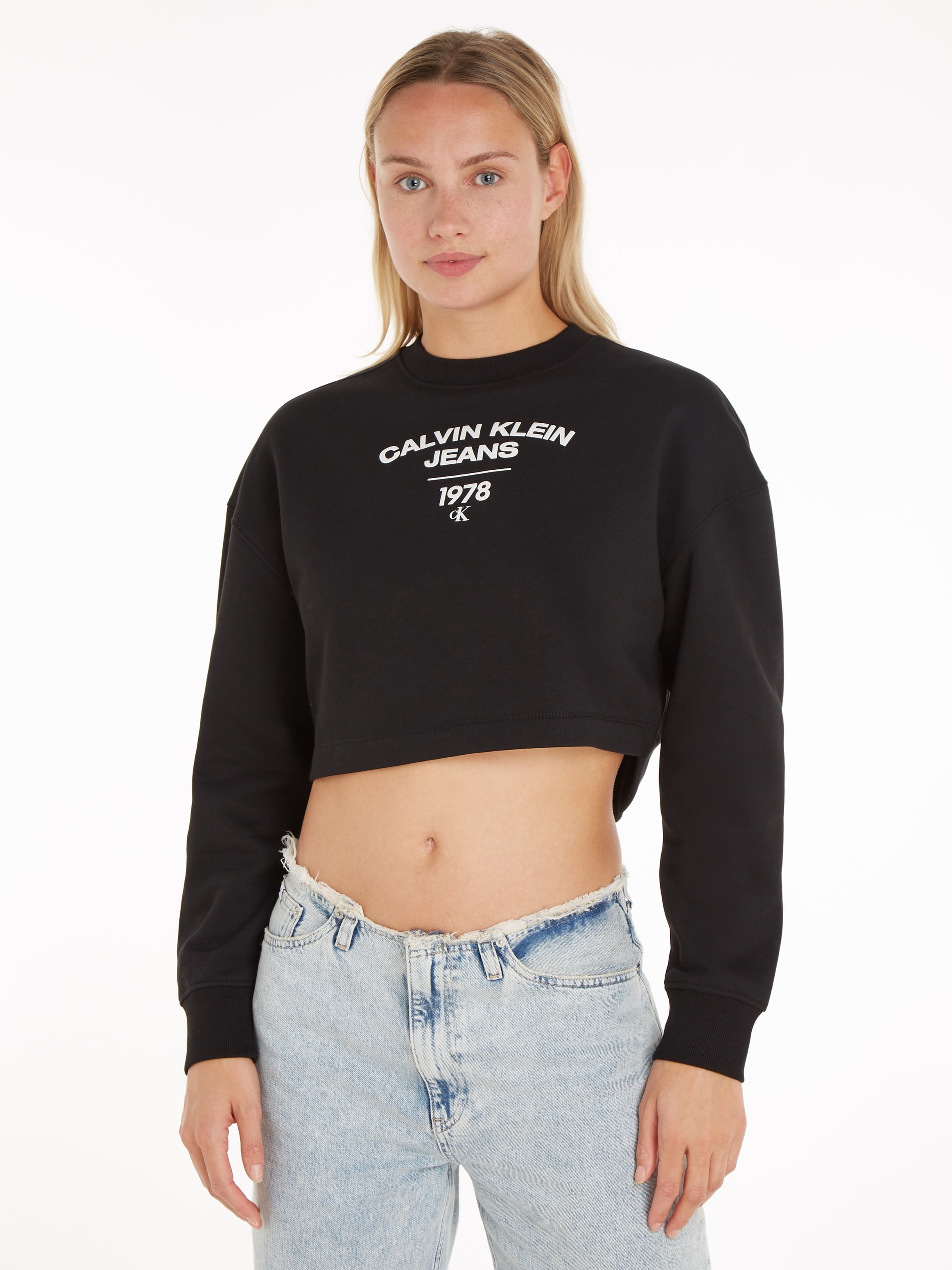 Calvin Klein Jeans Sweatshirt CREWNECK« »VARSITY kaufen LOGO