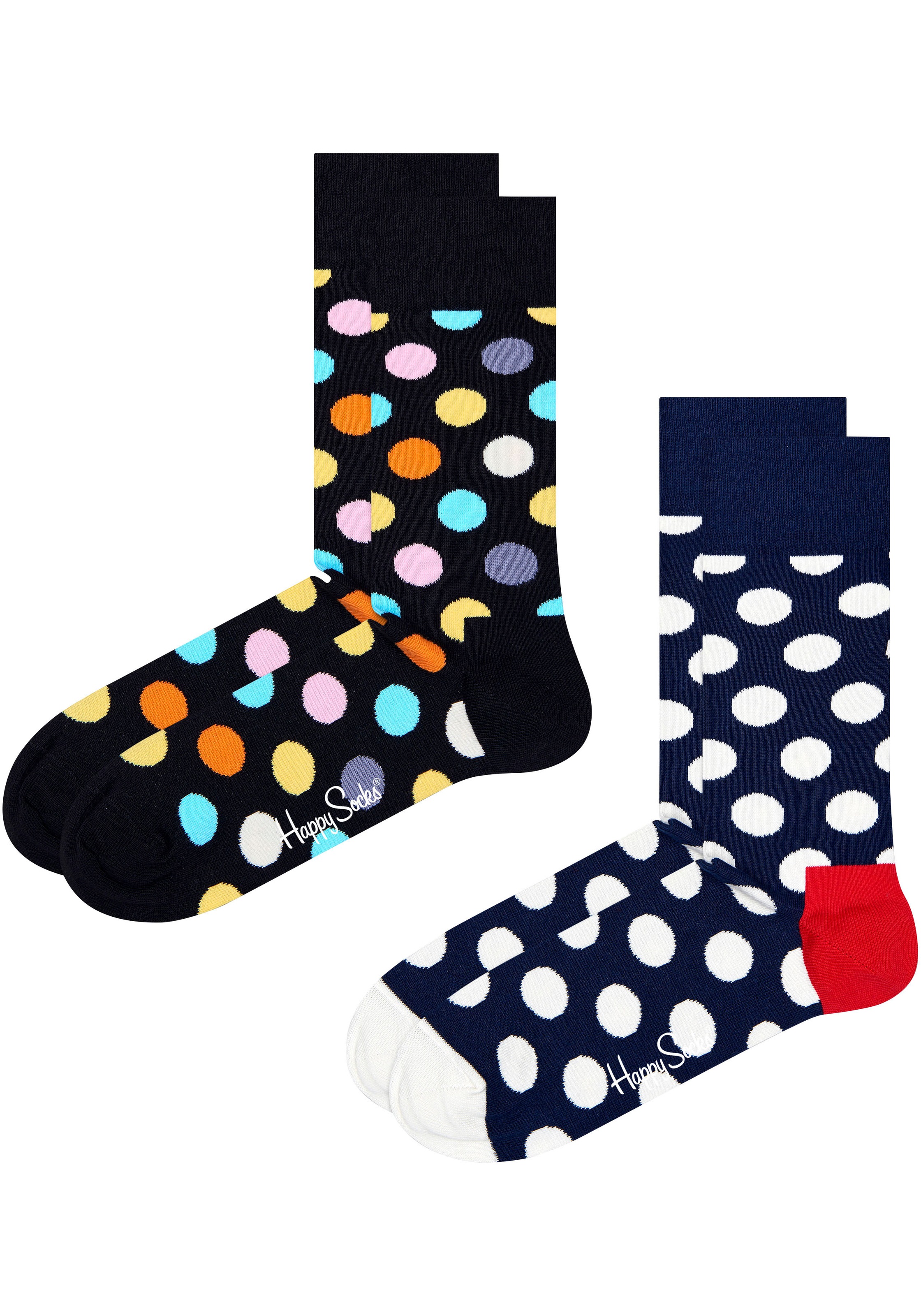 Happy Socks Socken »Classic Big mit I\'m Socks«, 2 Punkten | bestellen Dot walking allover Paar), (Packung
