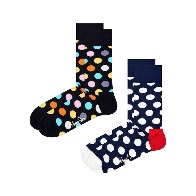 Happy Socks Socken »Classic Big Dot Socks«, (Packung, 2 Paar), allover mit  Punkten bestellen | I\'m walking