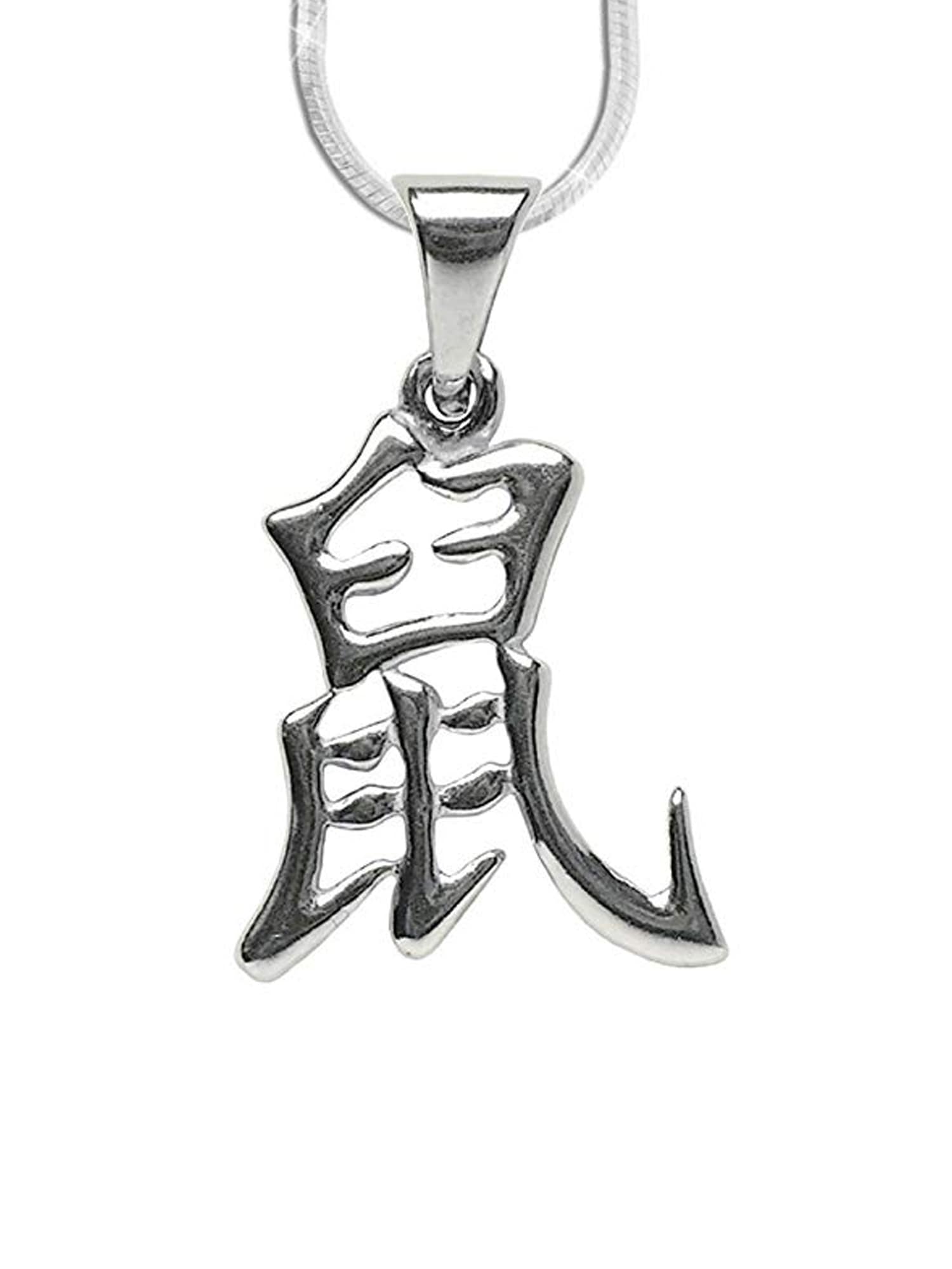 Adelia´s Amulett »Amulett Anhänger Chinesische Sternzeichen Ratte«, Ratte -  Bezeichnung: Schu, Prinzip: Yang, Element: Wasser bestellen | I'm walking