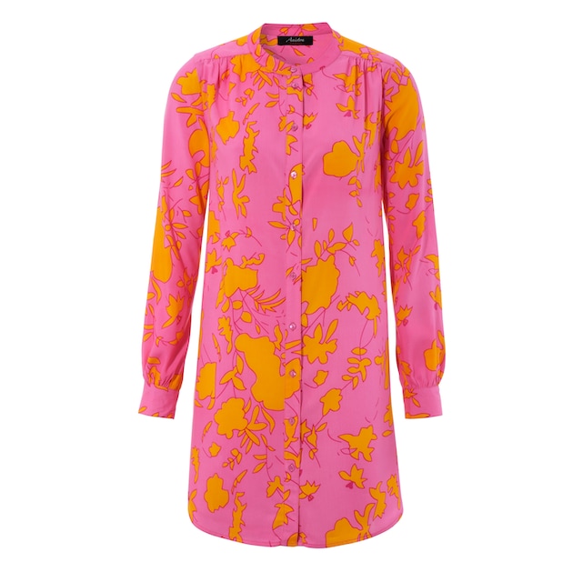 Aniston CASUAL Longbluse, mit graphischem Blumendruck in topaktuellen  Farbkombinationen shoppen | I'm walking