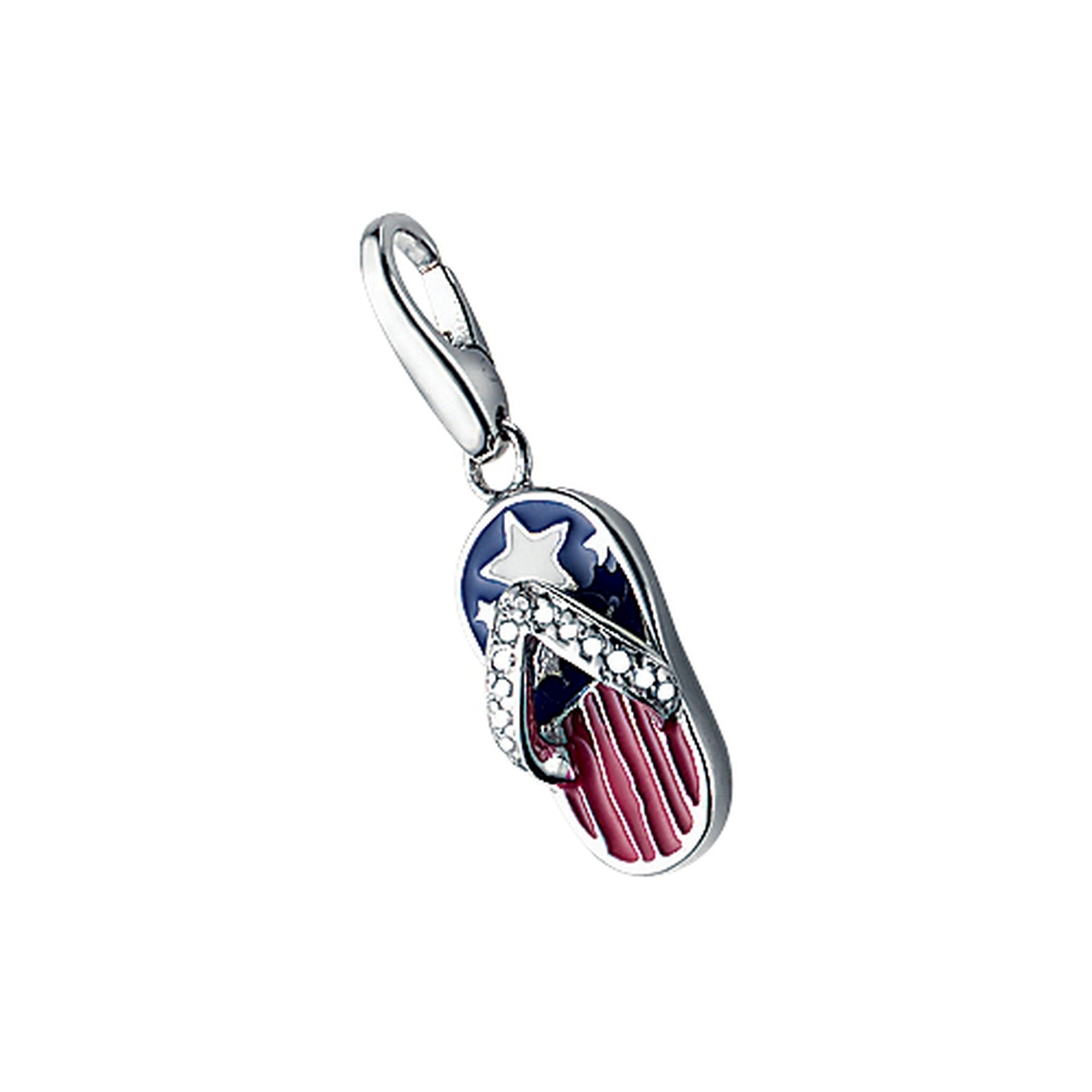 GIORGIO MARTELLO MILANO Charm-Einhänger Flipflop Amerika Look