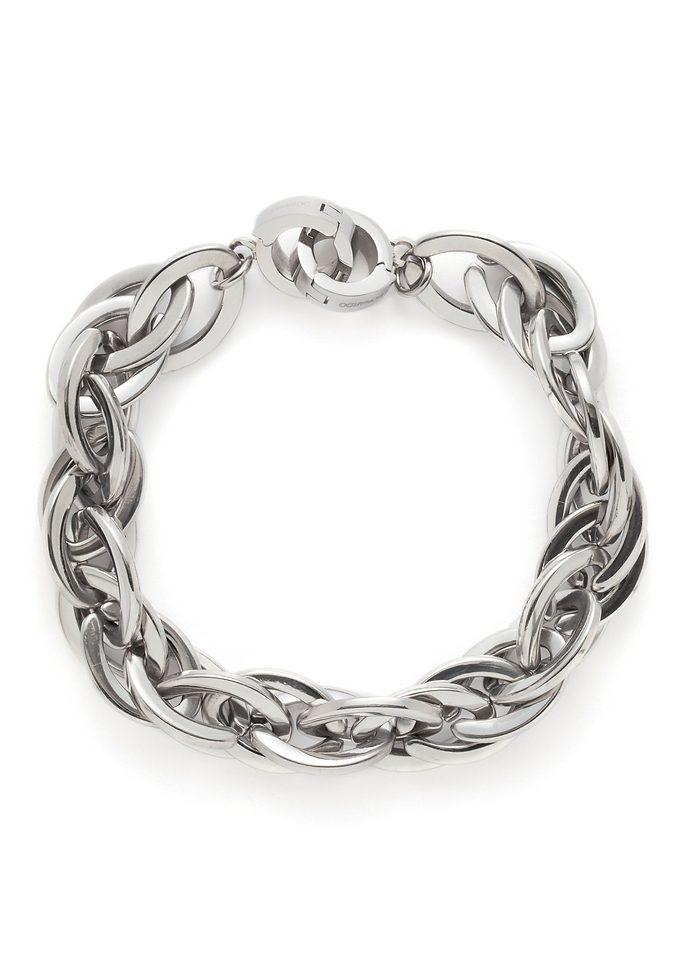 dKeniz Armband »925 Sterling Silber I\'m Glänzend Weiß« rosevergoldet 17+4cm online Zirkonia | walking kaufen
