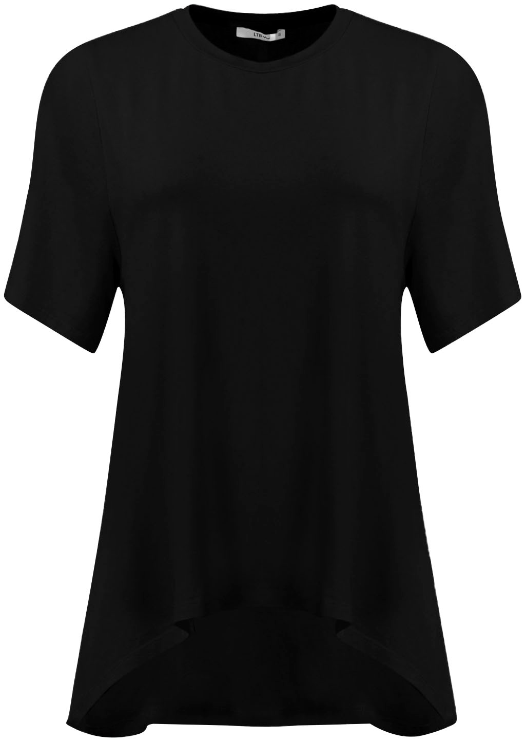 LTB Rundhalsshirt »YATECE«, mit asymmetrischem Zipfelsaum shoppen