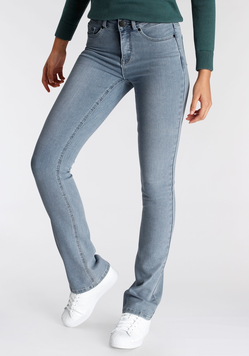 | SKNNY Skinny-fit-Jeans I\'m kaufen FLX HW Hilfiger MEL«, Tommy »CRV walking Logoprägung Curve TH online HARLEM mit