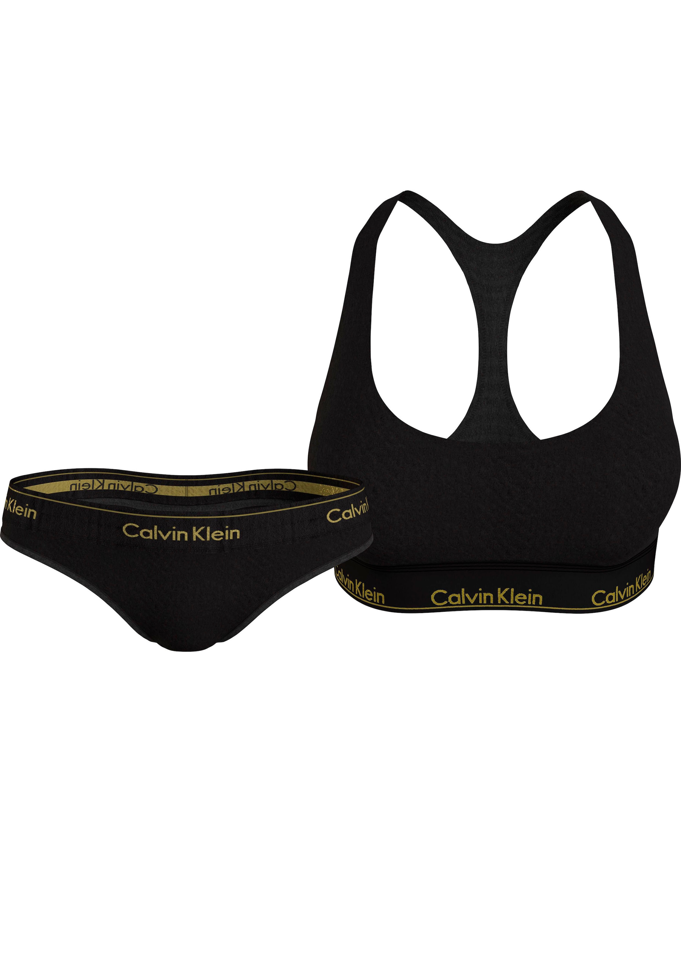 Calvin Klein Bralette-BH »UNDERWEAR GIFT online CK-Logoschriftzug walking mit 2 tlg.), | (Set, I\'m kaufen SET«