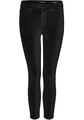 OPUS Ankle-Jeans »Elma zip velvet«, aus samtigem Material kaufen