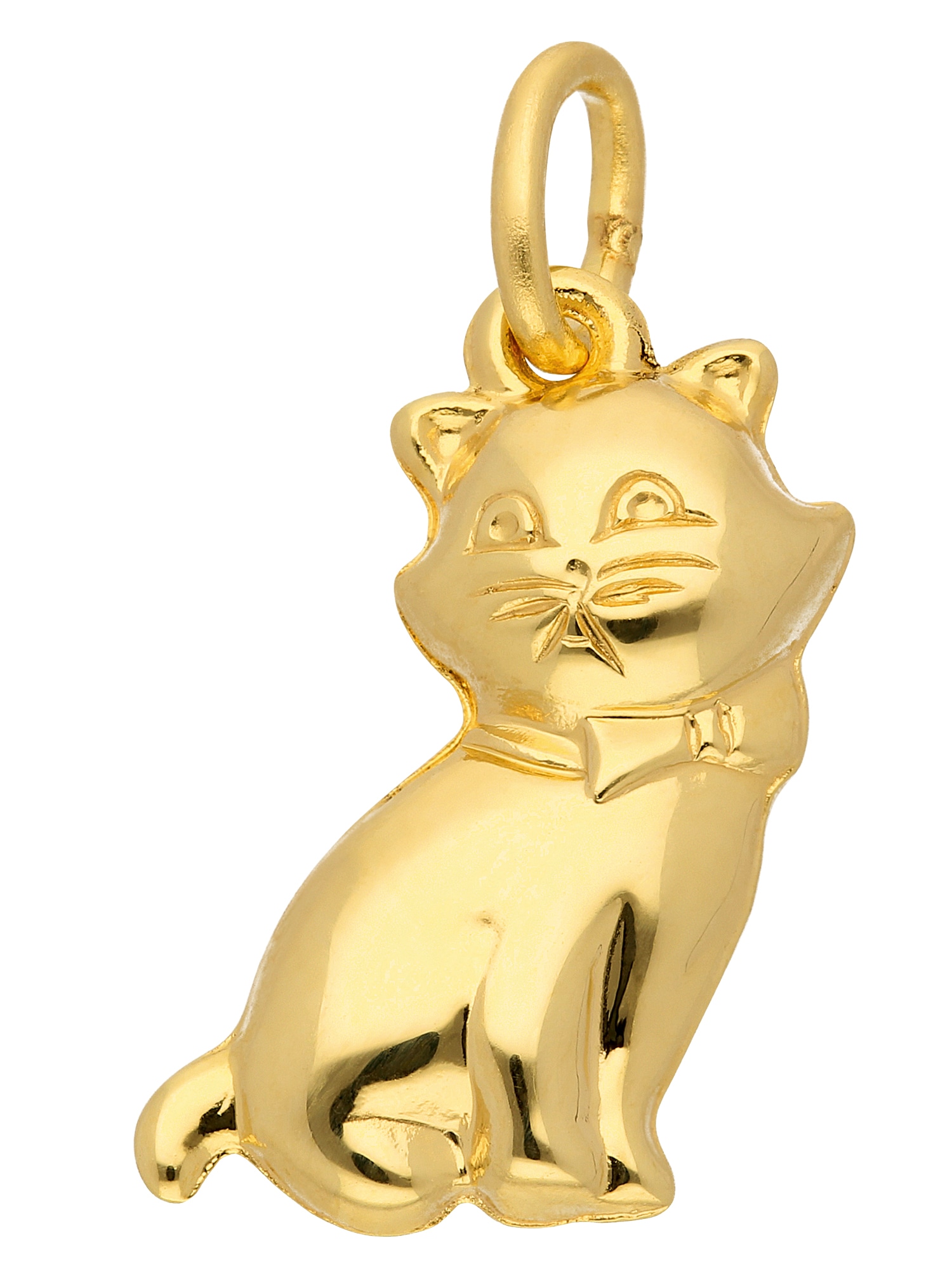 333 Gold | Katze«, I\'m »333 Adelia´s Goldschmuck Kettenanhänger Damen Anhänger walking für Gold bestellen