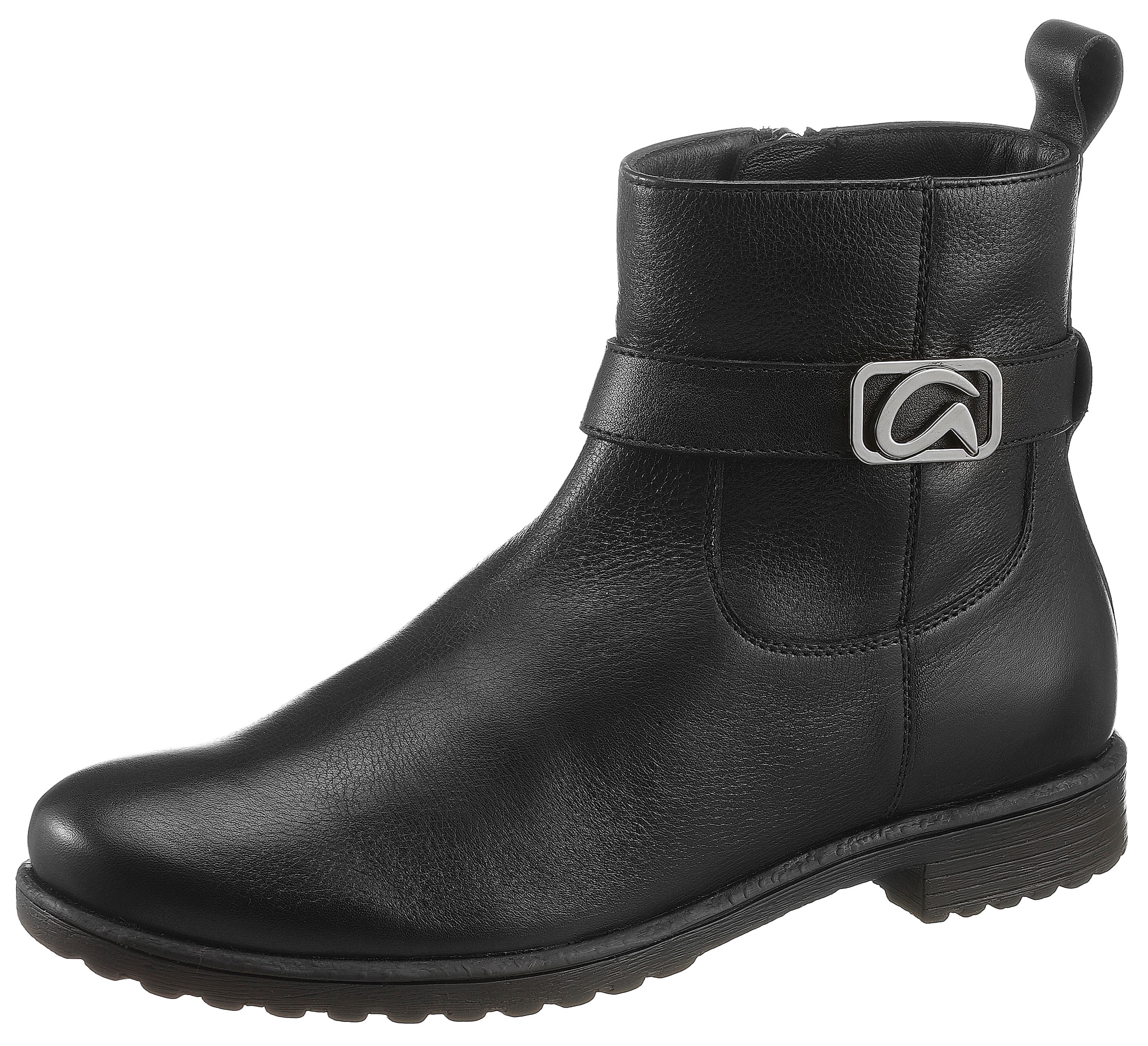 Ara Stiefelette LIVERPOOL mit Zierriemchen mit Logo