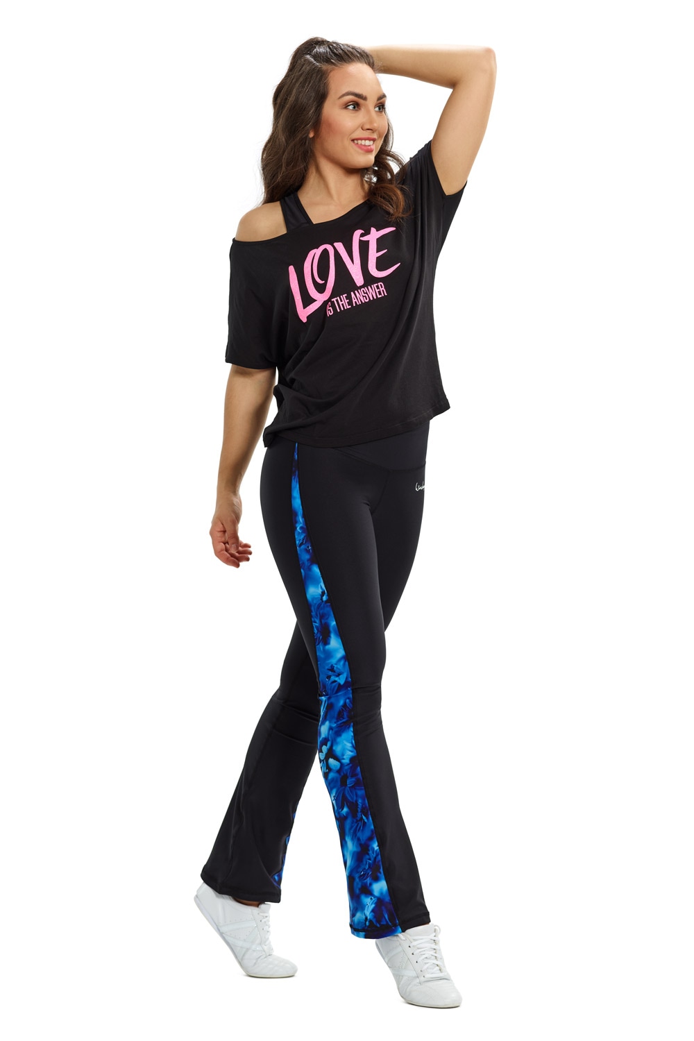 Winshape Oversize-Shirt »MCT002 ultra leicht«, mit Neon pinkem Glitzer- Aufdruck kaufen | I'm walking