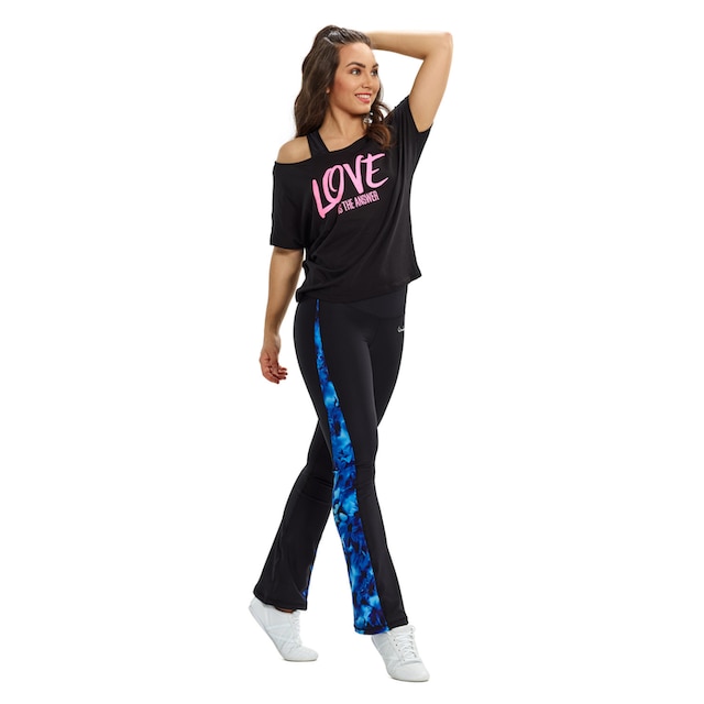 Winshape Oversize-Shirt »MCT002 ultra leicht«, mit Neon pinkem Glitzer- Aufdruck kaufen | I'm walking