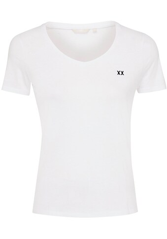 Mexx T-Shirt, mit »XX« -Stickerei auf der Brust kaufen