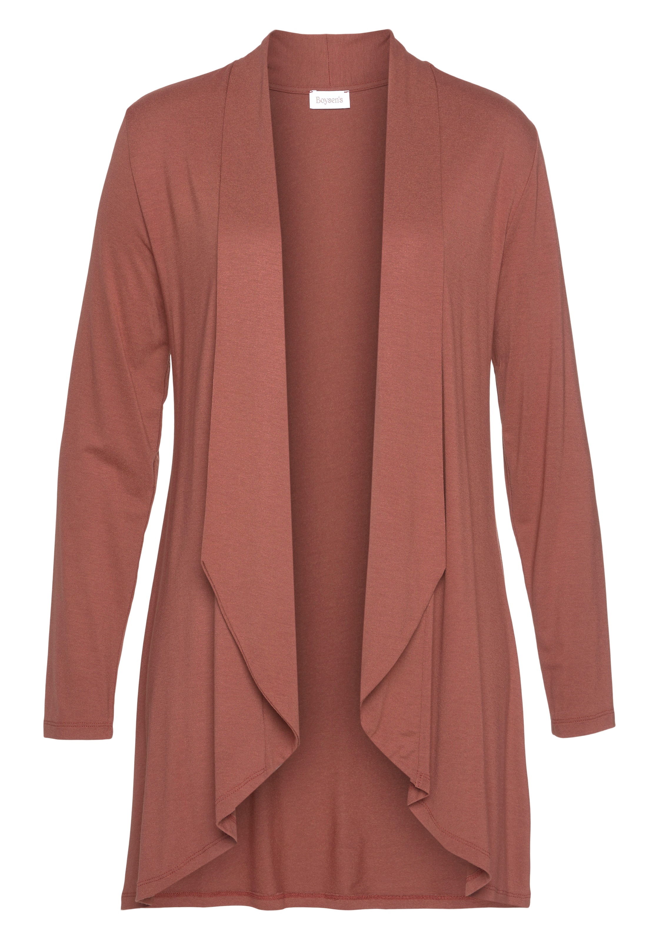 Boysen's Shirtjacke, in langer Vokuhila-Form kaufen