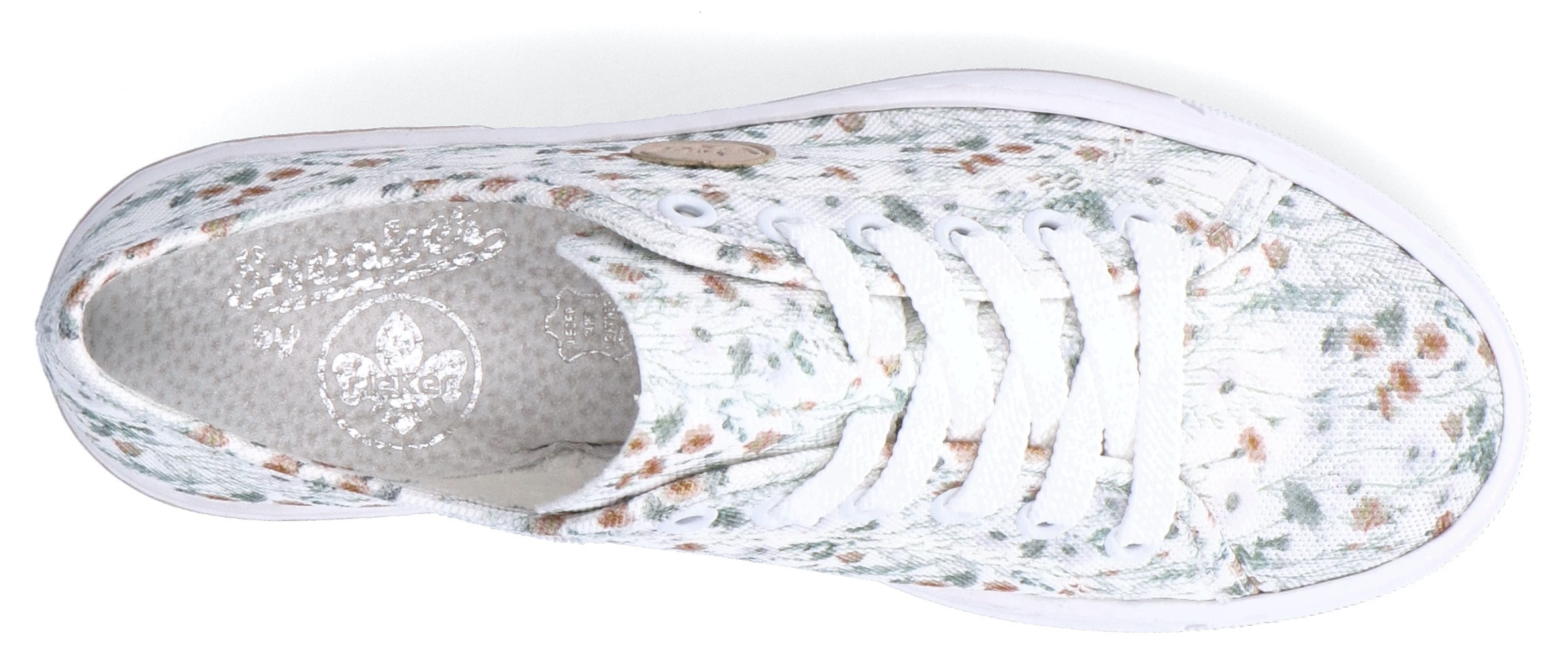 Rieker Plateausneaker, in geblümtem Look