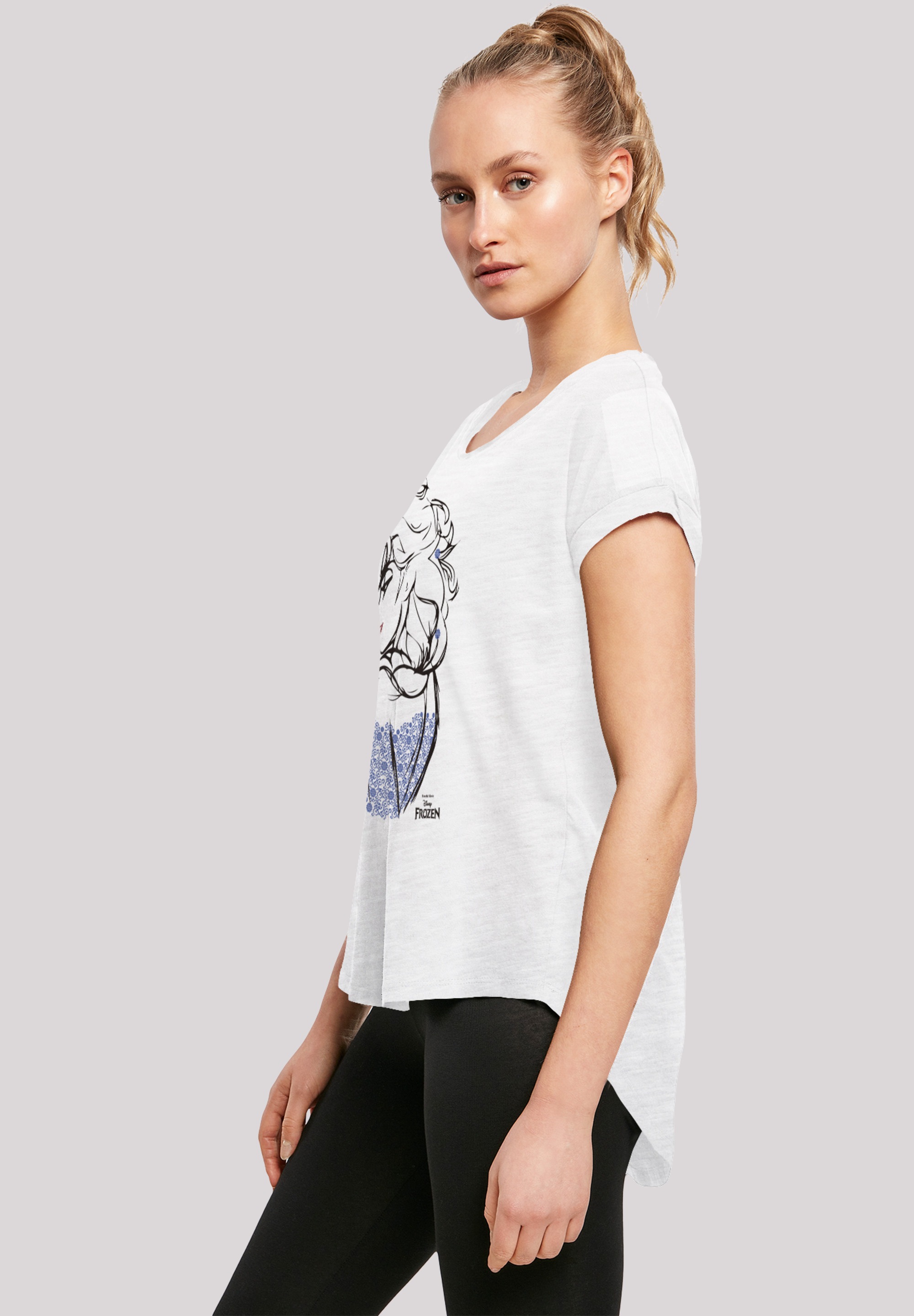 F4NT4STIC T-Shirt »Frozen Elsa Sketch walking | Mono«, bestellen Print I\'m