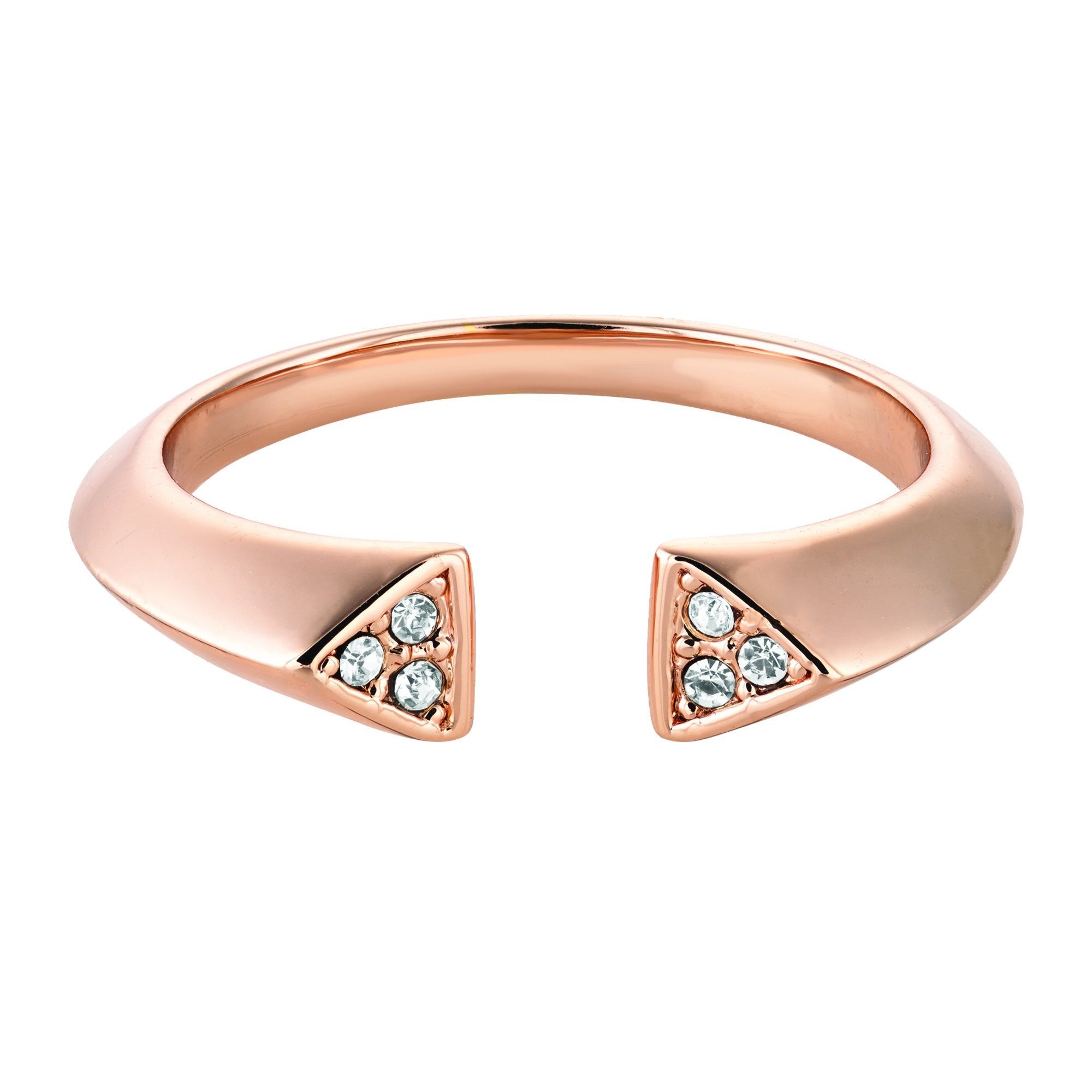 Buckley London Fingerring »Messing rot vergoldet Kristall« kaufen