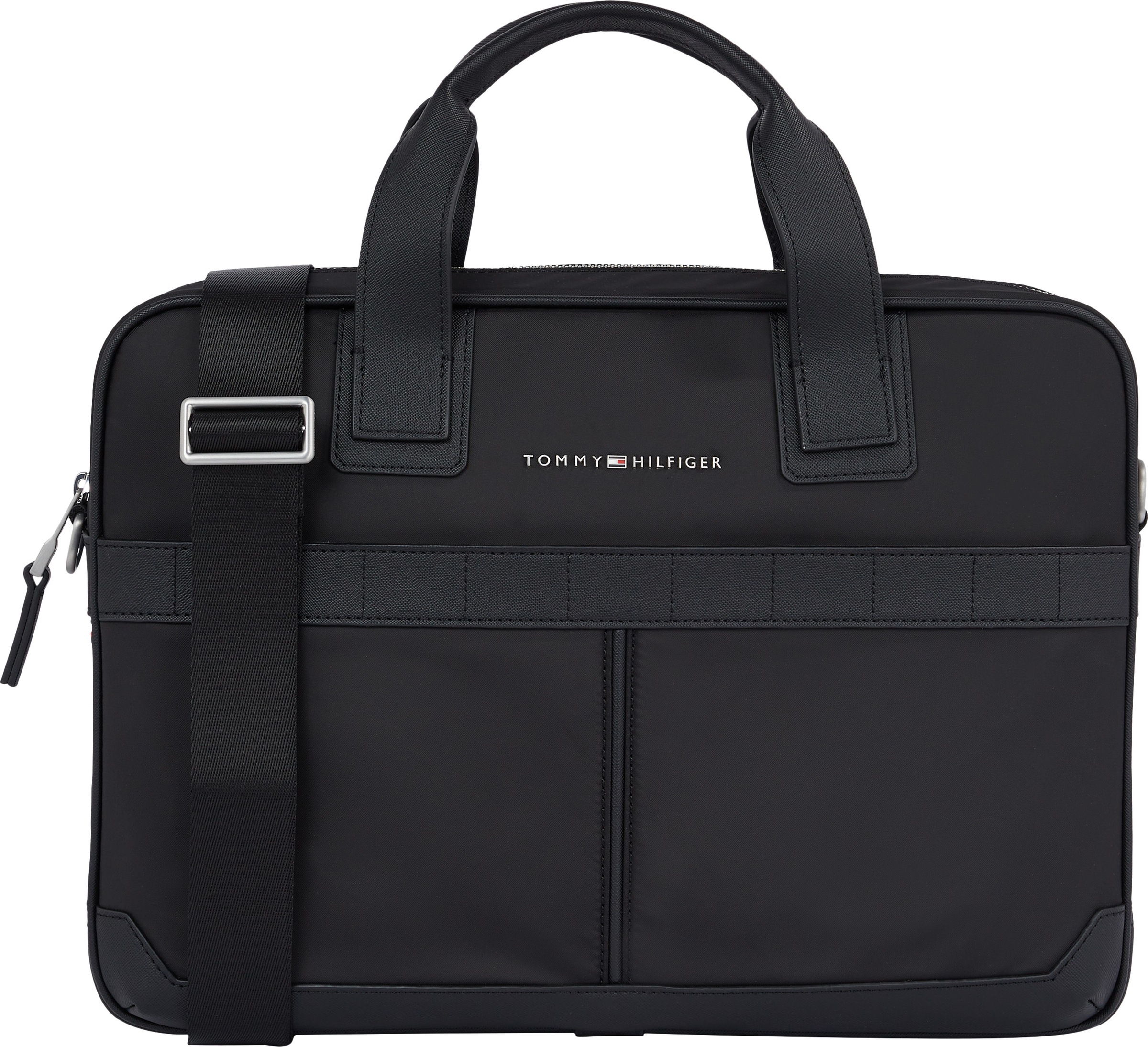 Tommy Hilfiger Messenger Bag »TH ELEVATED NYLON COMPUTER BAG«, mit gepolstertem... kaufen