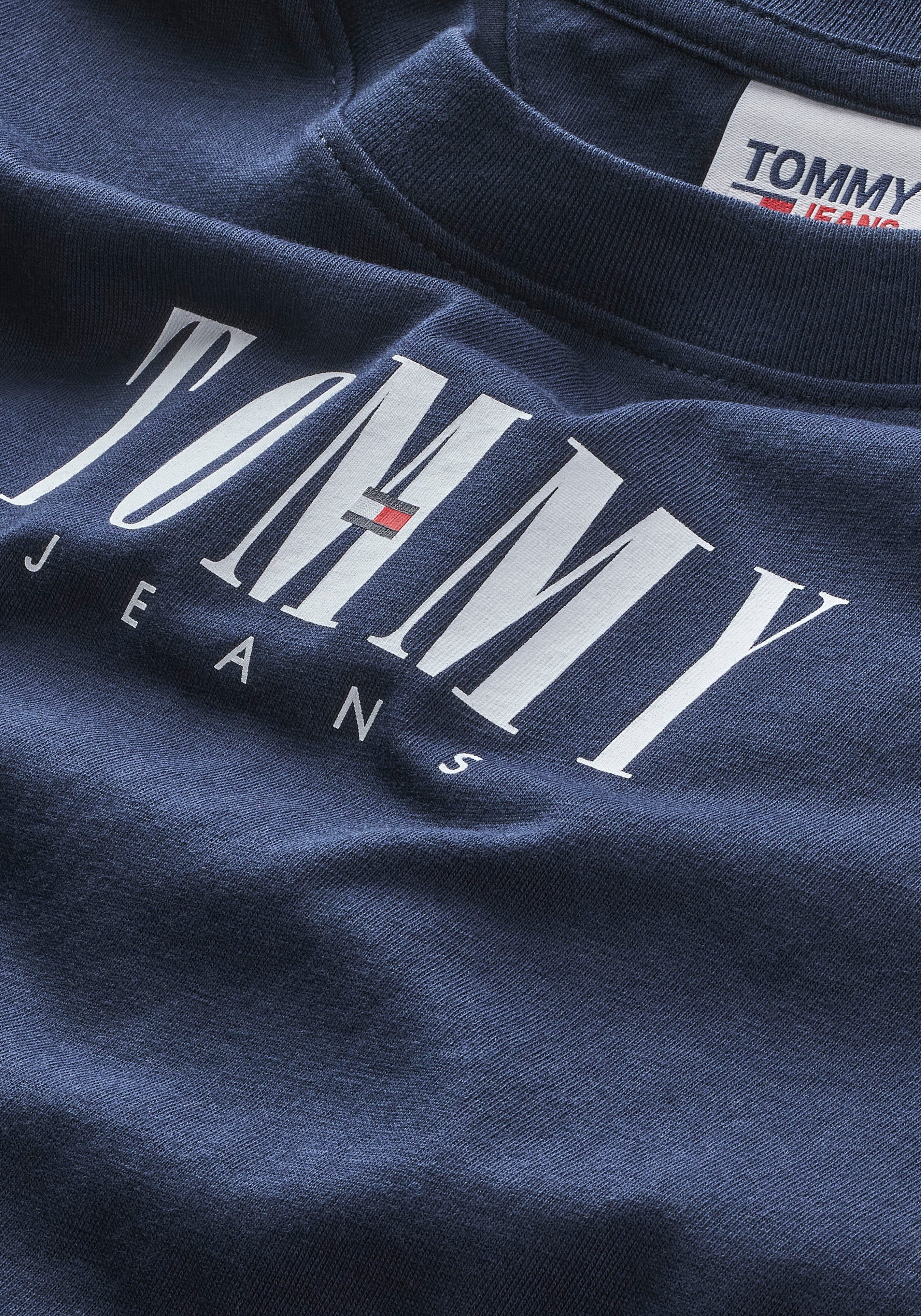 Tommy Jeans ESSENTIAL »TJW Kurzarmshirt Jeans mit Logo-Schriftzug LOGO Tommy SS«, online BABY 2
