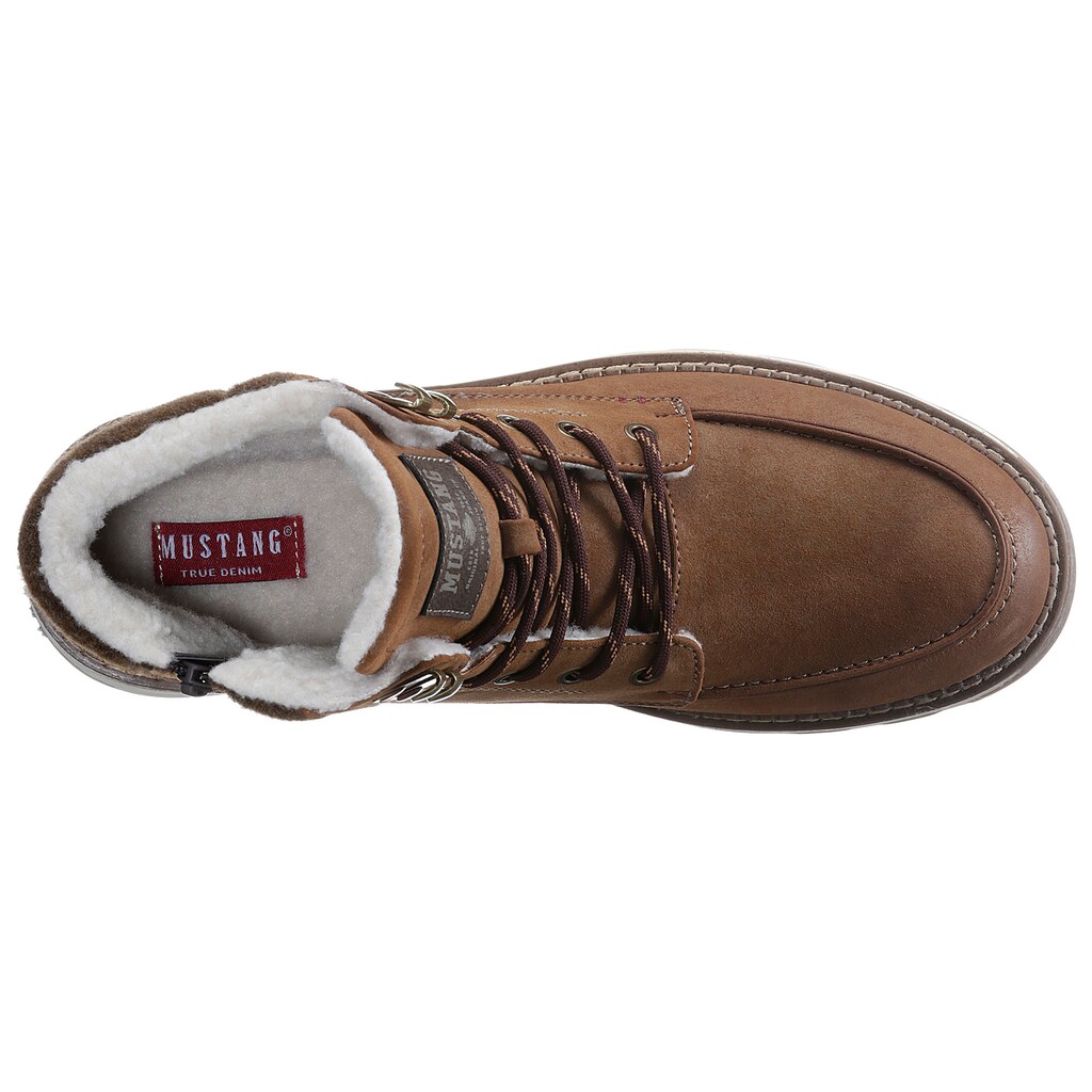 Mustang Shoes Winterboots, mit gepolsterter Decksohle