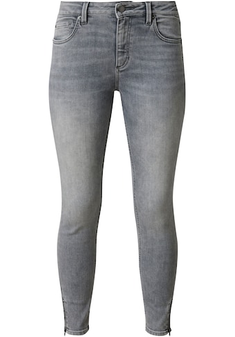 Q/S by s.Oliver Ankle-Jeans, mit Reißverschluss am Beinsaum kaufen