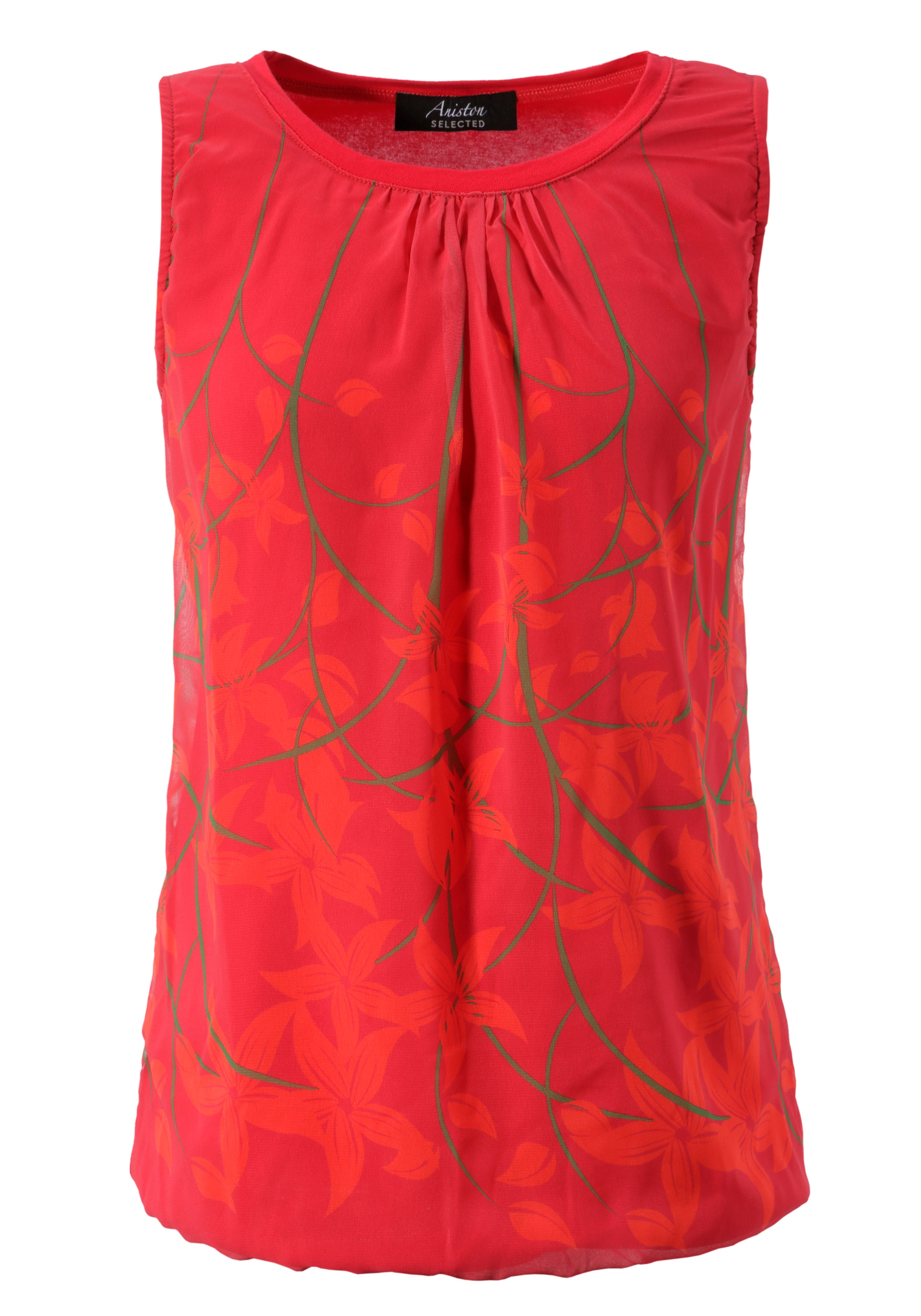 Aniston SELECTED Top met verlopende print