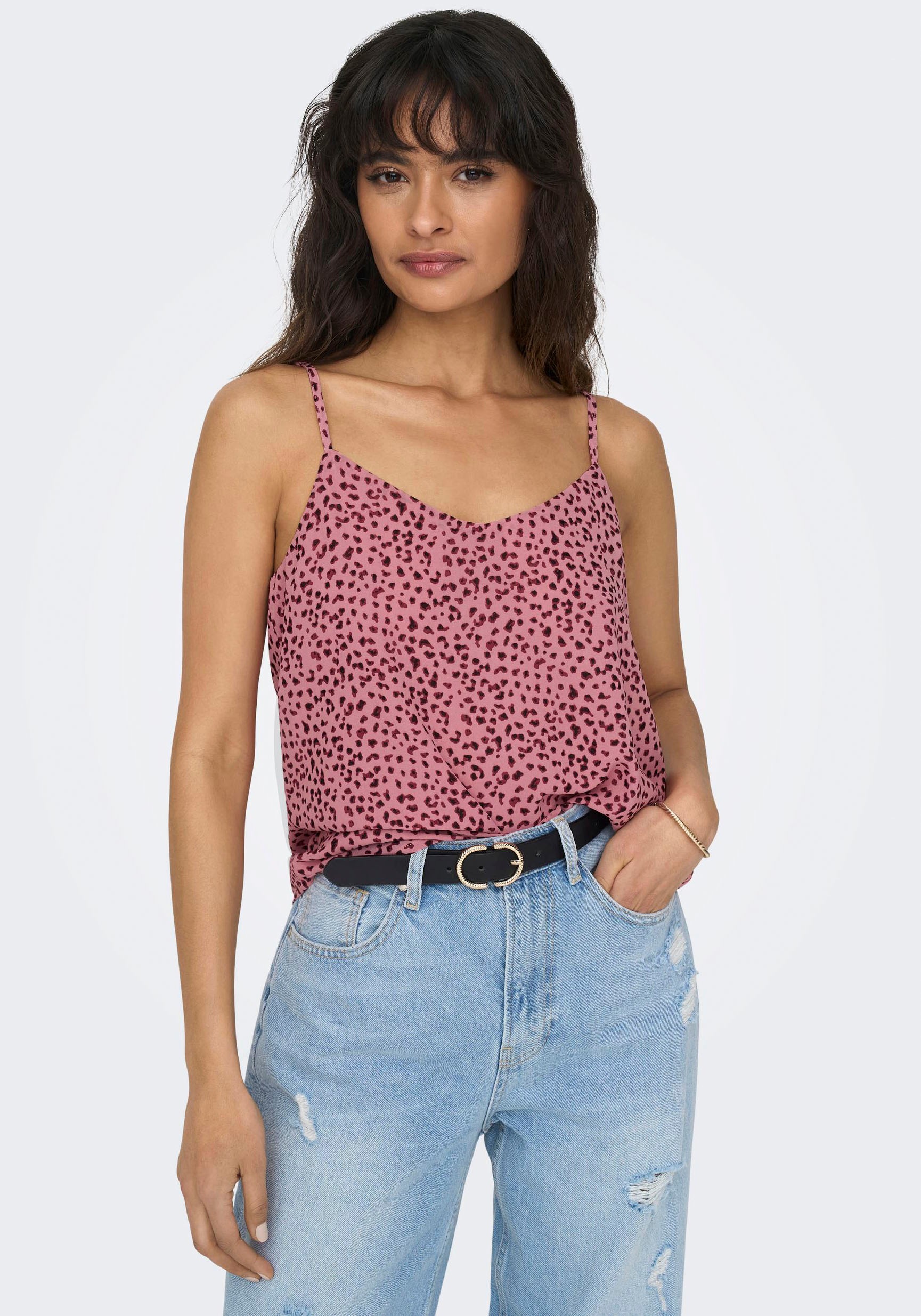 ONLY Spaghettitop »ONLMOON SINGLET NOOS WVN« kaufen