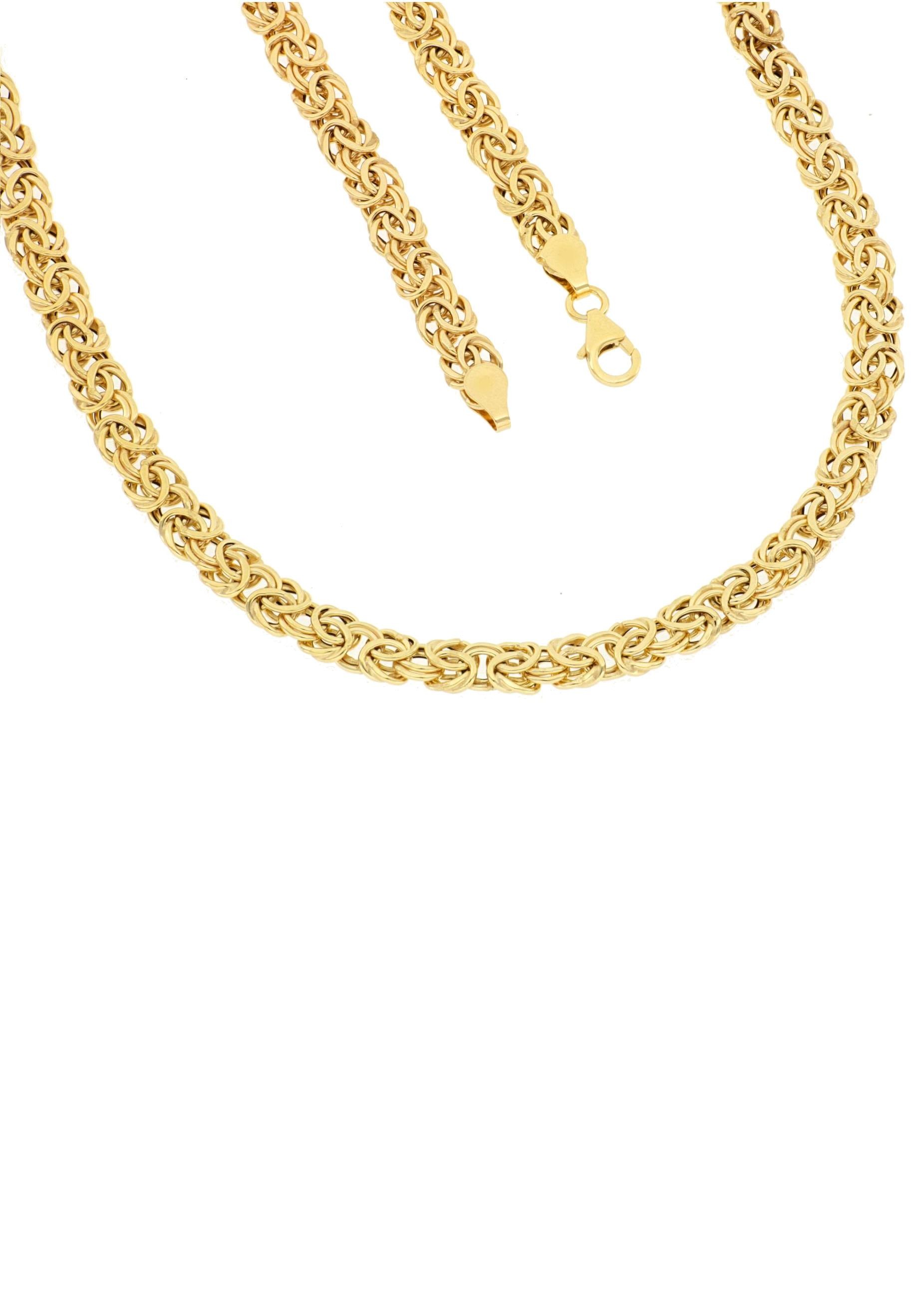 Firetti Goldkette »Schmuck Geschenk Gold 375 Halsschmuck Halskette  Goldkette Königskette«, zu Hoodie, Kleid, Shirt, Jeans, Sneaker! Anlass  Geburtstag Weihnachten bestellen | I\'m walking
