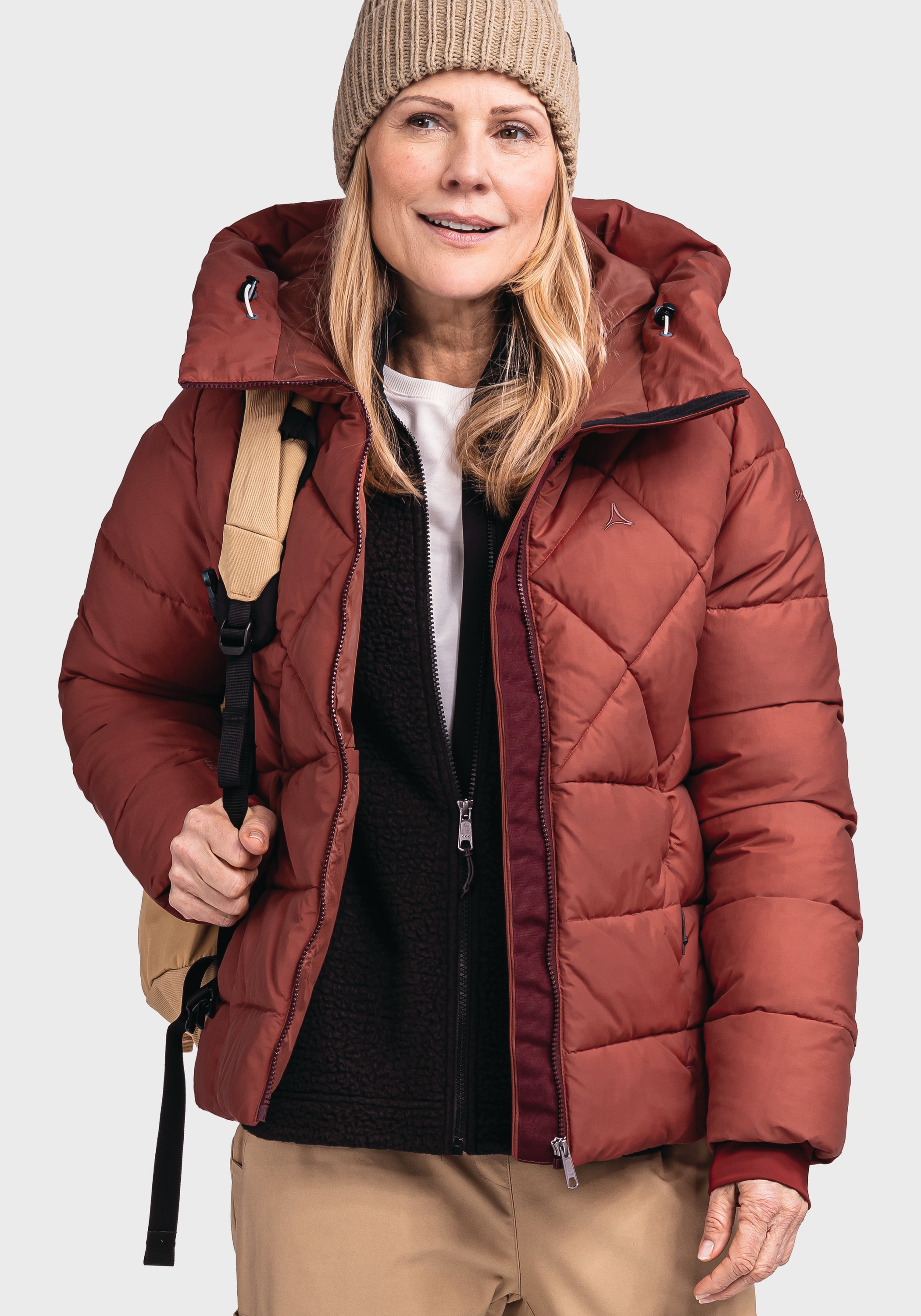 »Ins | Schöffel Jacket walking L«, online kaufen Outdoorjacke Boston mit Kapuze I\'m