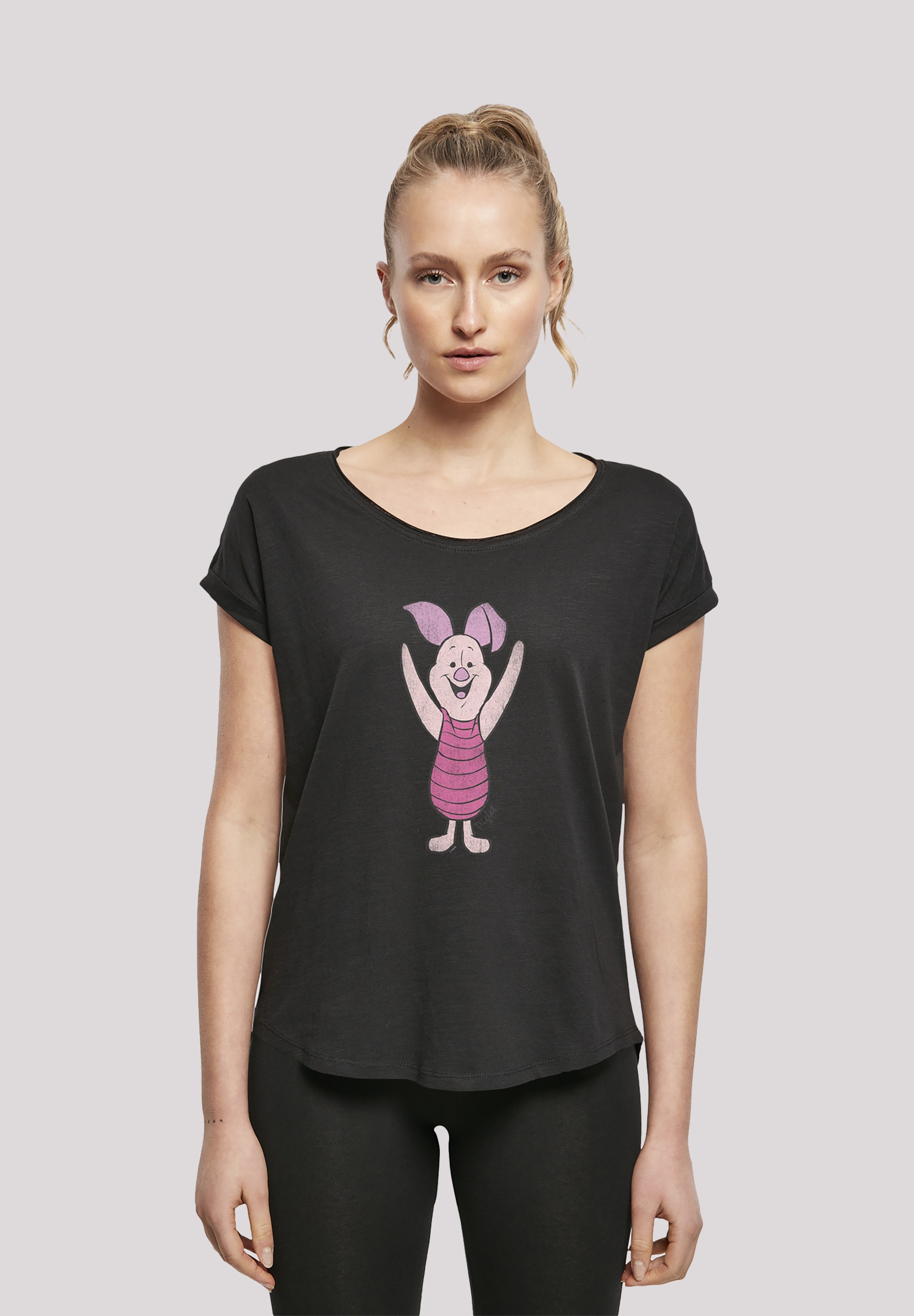 F4NT4STIC T-Shirt »Disney Winnie Puuh | Ferkel«, online Print I\'m walking