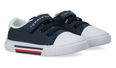 Tommy Hilfiger Slip-On Sneaker »LOW CUT LACE-UP/VELCRO SNEAKER«, mit elastischen... kaufen