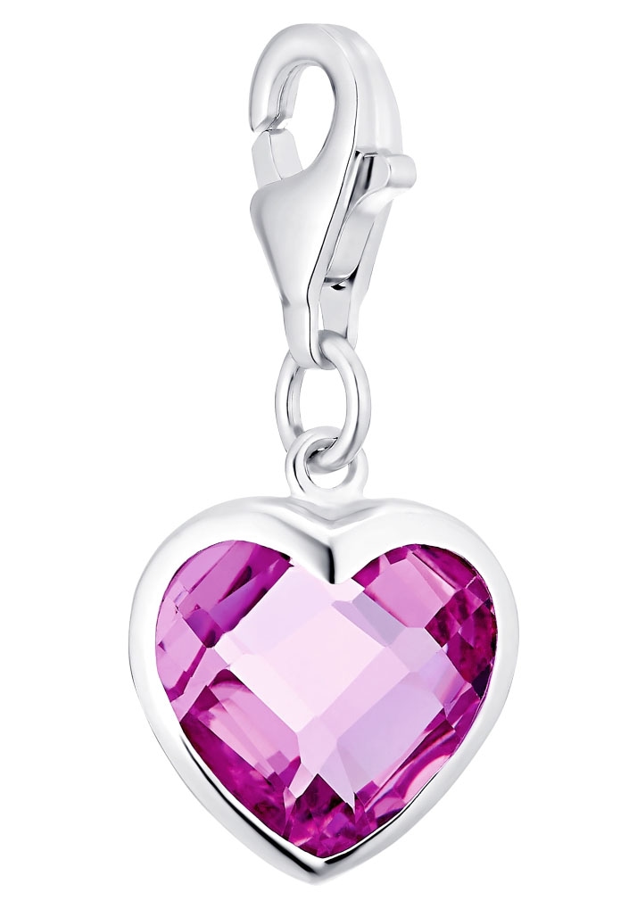 Amor Charm Herz »2023154«, mit Zirkonia (synth.) kaufen