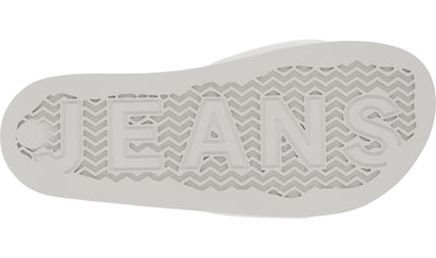Tommy Jeans Badepantolette »TOMMY JEANS SEASONAL POOLSLIDE«, mit farbigem Logodruck kaufen