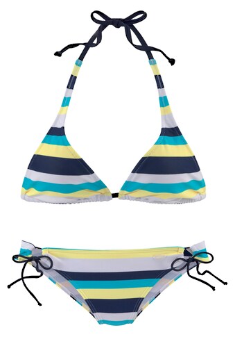 Venice Beach Triangel-Bikini, mit Blockstreifen kaufen