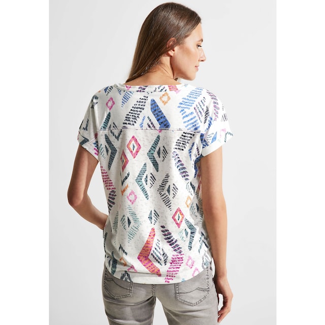 Cecil T-Shirt, mit Ausbrenner Muster kaufen | I'm walking
