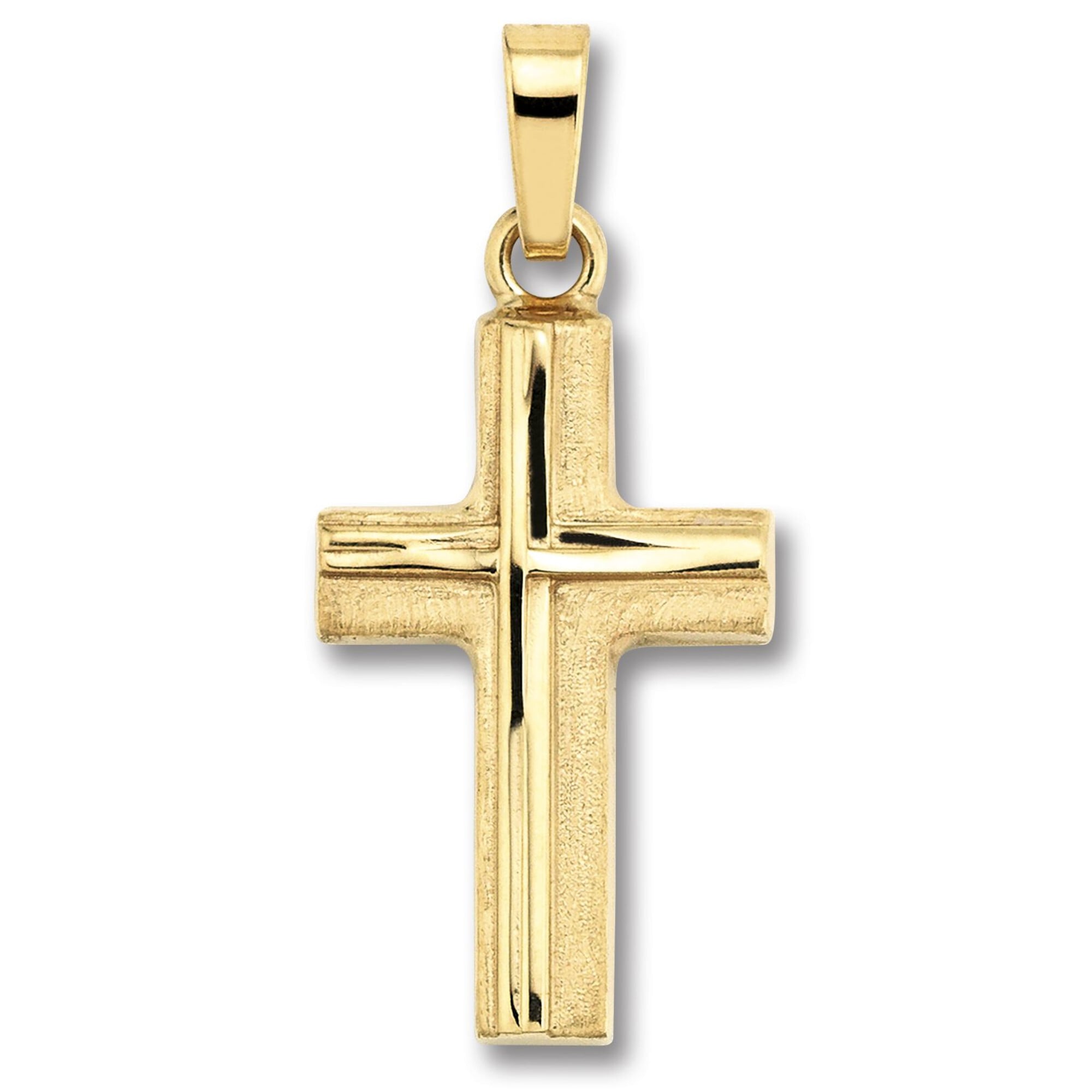 ONE ELEMENT Kettenanhänger »Kreuz aus online Gold | kaufen Damen Anhänger I\'m Schmuck Gelbgold«, 333 walking