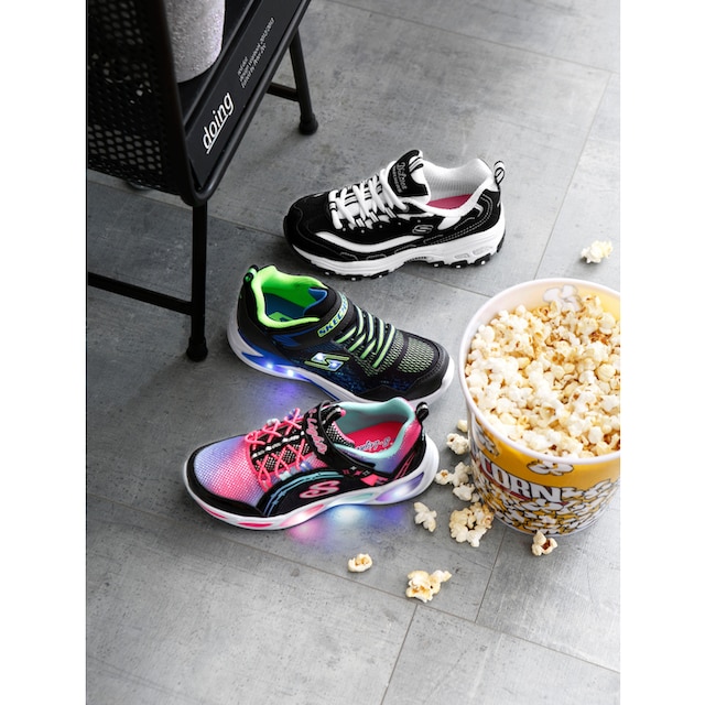 Skechers Kids Sneaker »Blinkschuh Erupters III«, mit Klettverschluss und  Gummiband für Kinder | günstig bei
