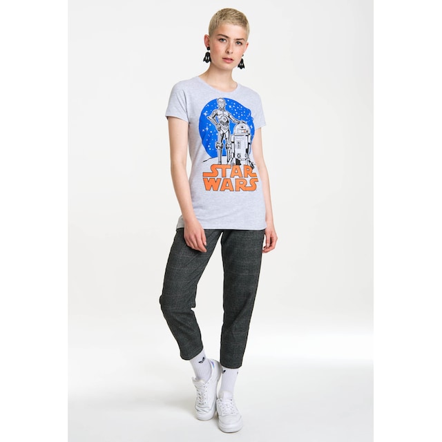 LOGOSHIRT T-Shirt »R2-D2 & C-3PO Star Wars«, mit coolem Frontprint  bestellen | I'm walking