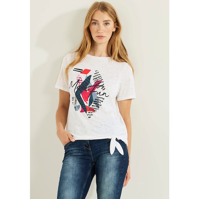 Cecil T-Shirt, im Burn-Out-Design kaufen | I\'m walking