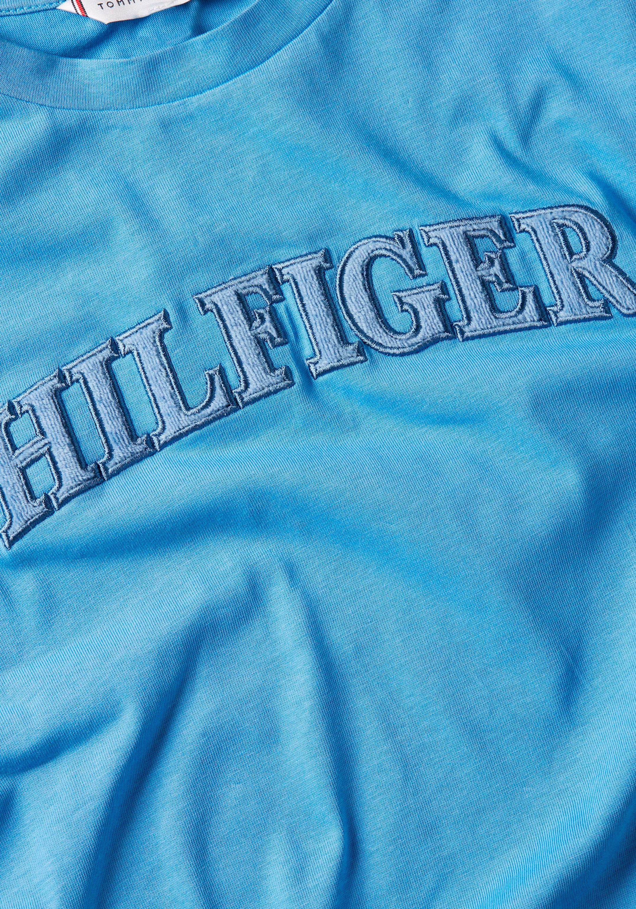 Tommy Hilfiger »REG mit Hilfiger Tommy T-Shirt C-NK online HILFIGER Markenlabel SS«, TONAL