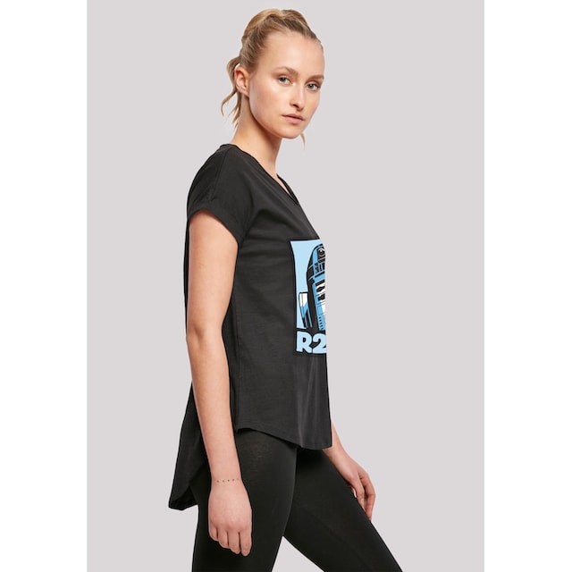 F4NT4STIC T-Shirt »Long Cut T-Shirt Star Wars R2-D2 Poster«, Print  bestellen | I\'m walking